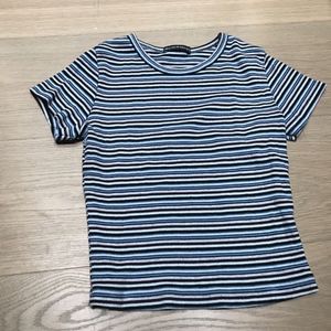 blue striped brandy melville